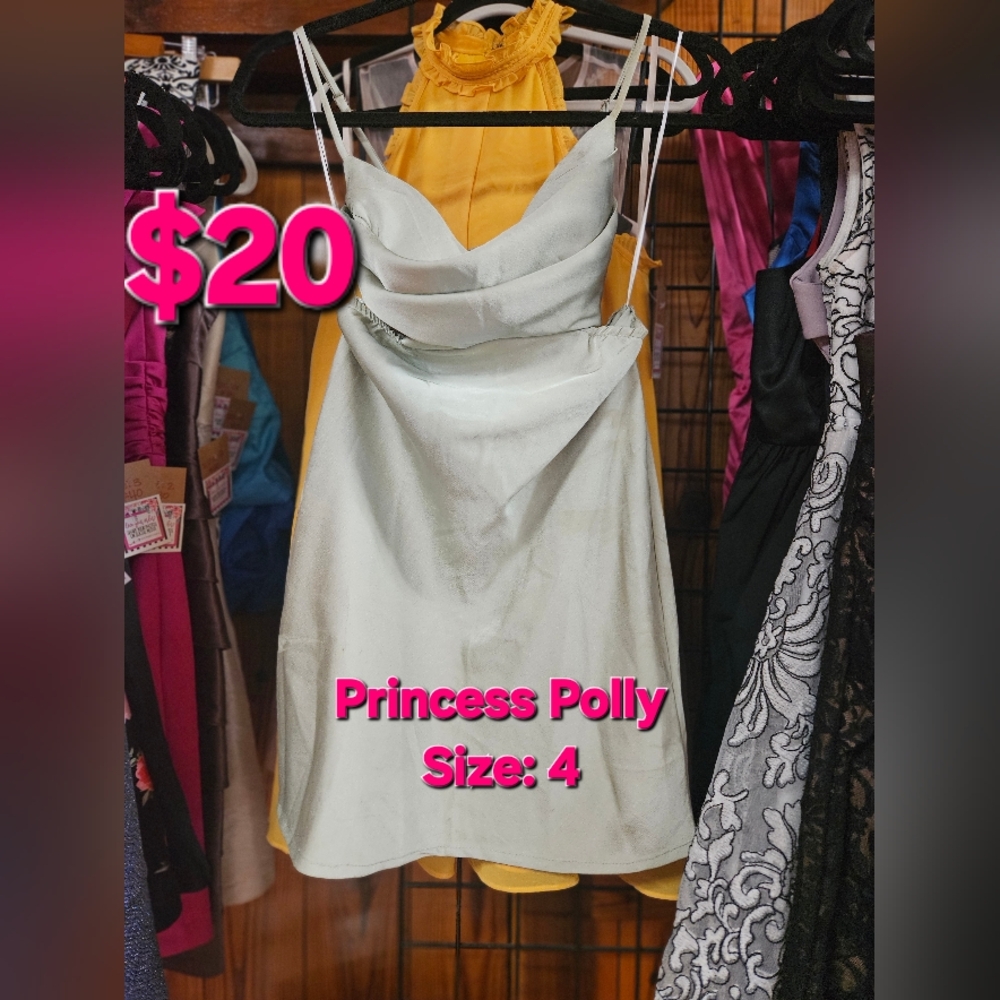 Princess Polly Mint Green Dress